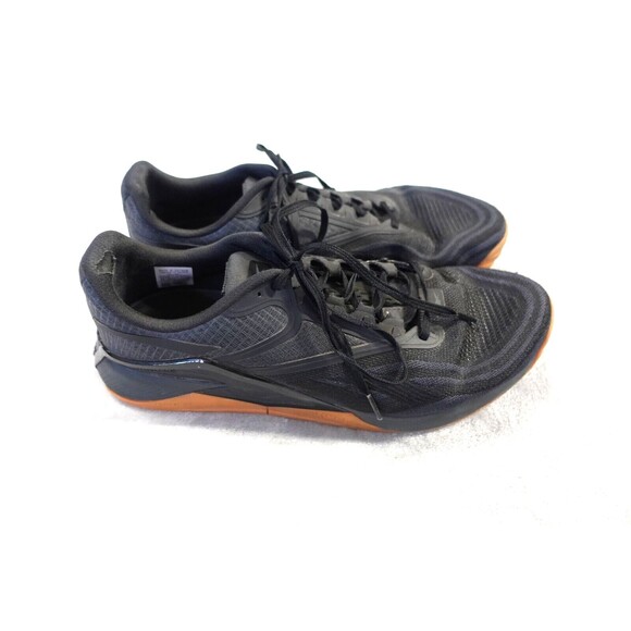 Reebok Nano X2 Black S/ 13 Gum Crossfit Lifting Work Mens Shoes Sneakers - Picture 1 of 8